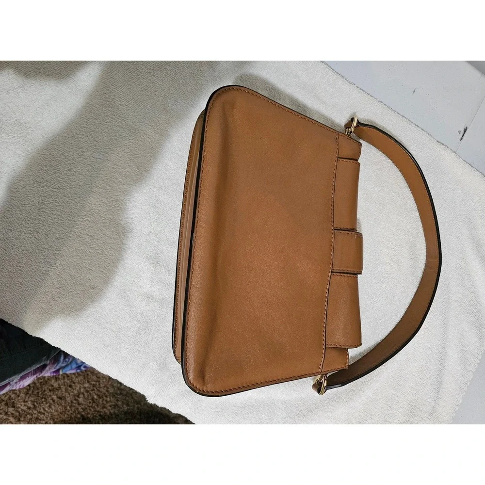 Michael Kors Brown Leather Satchel Top‎ Handle Designer Bag
